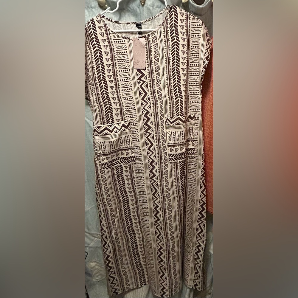 Geometric Patterned Dress NWT - image 1